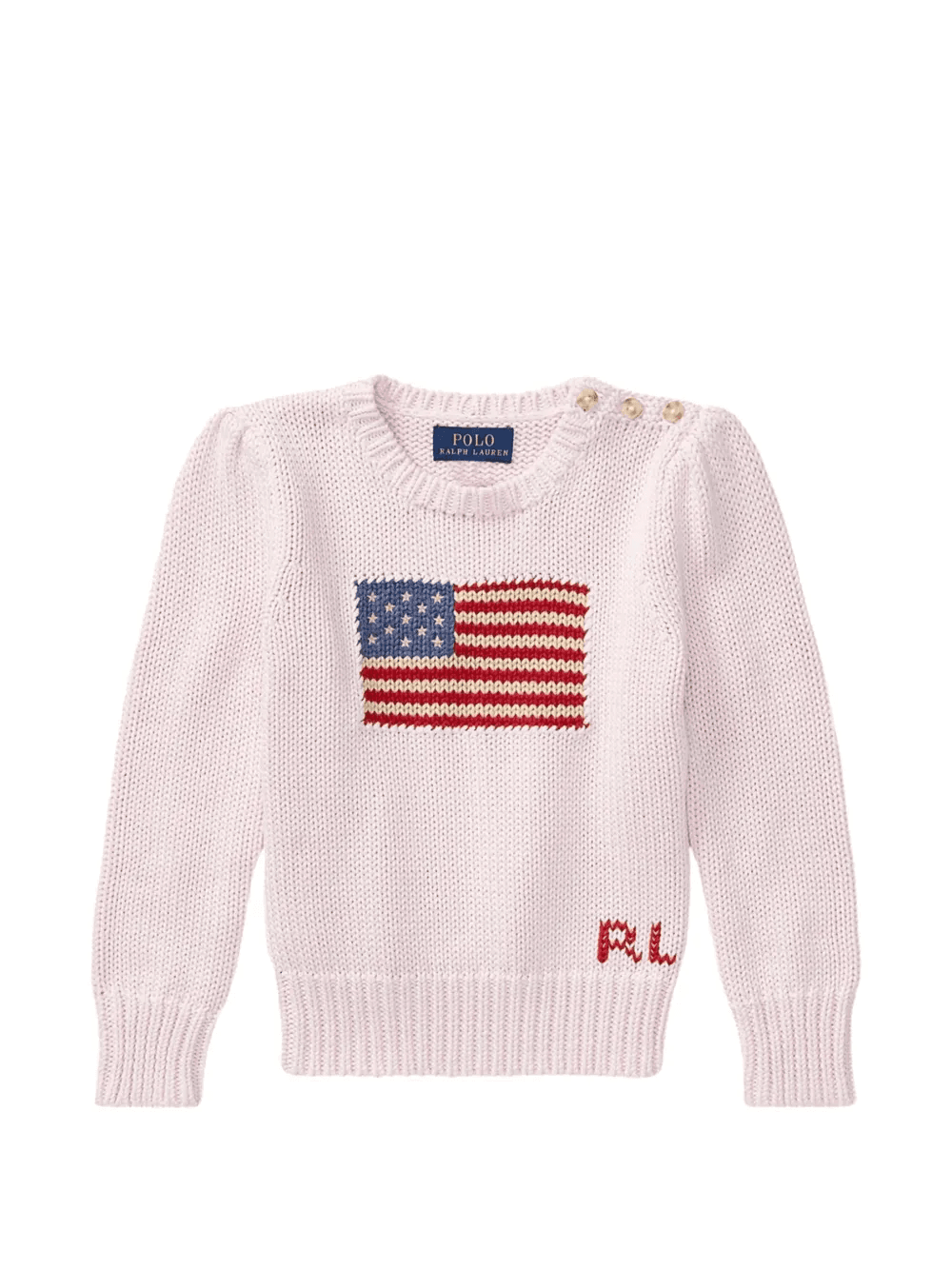 USA-flag knit sweater - Image 1