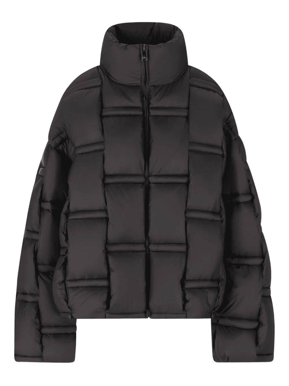 quilted oversized coat - Image 1
