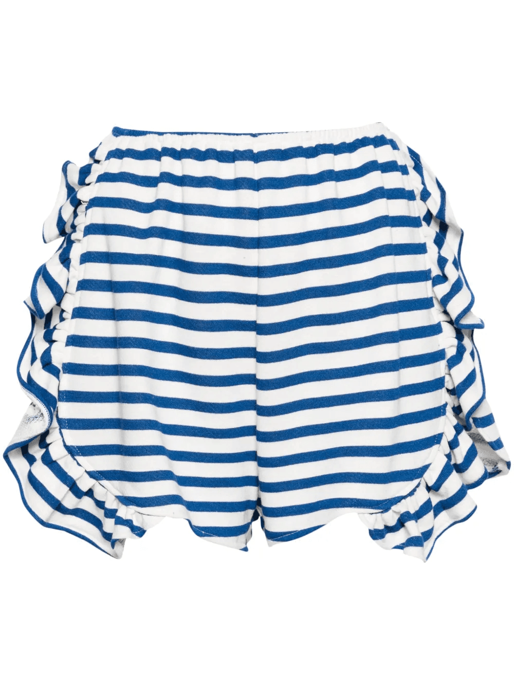 Striped Peony ruffled shorts - Image 1