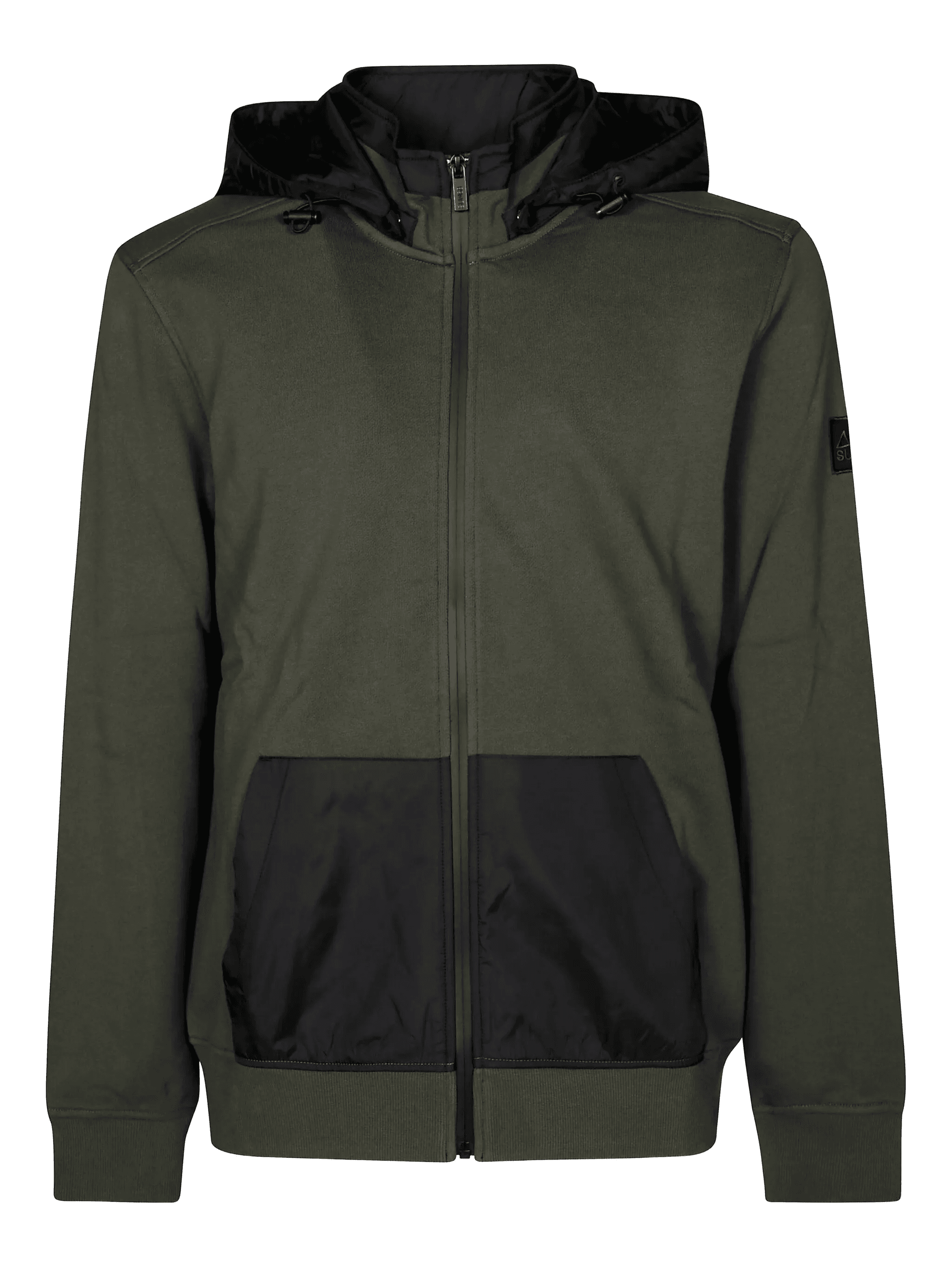hooded bomber jacket - Image 1