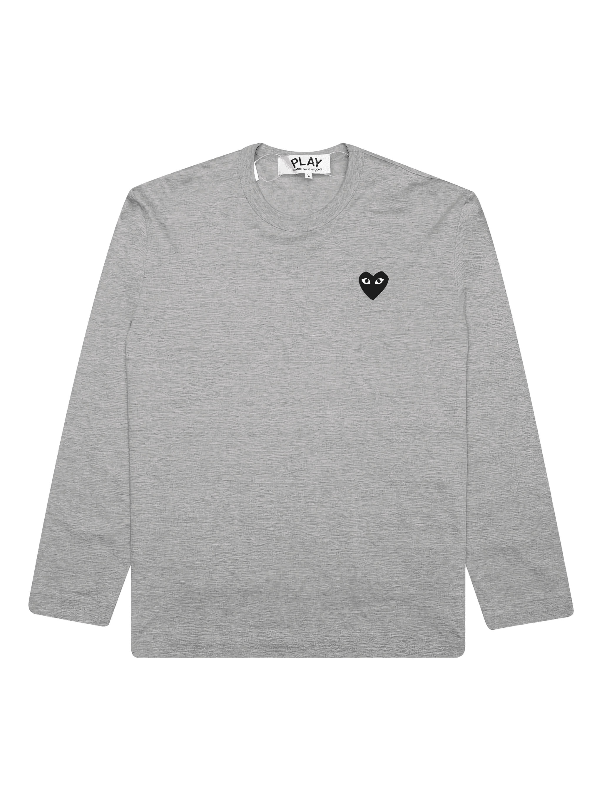 heart-emblem long-sleeve T-shirt - Image 1