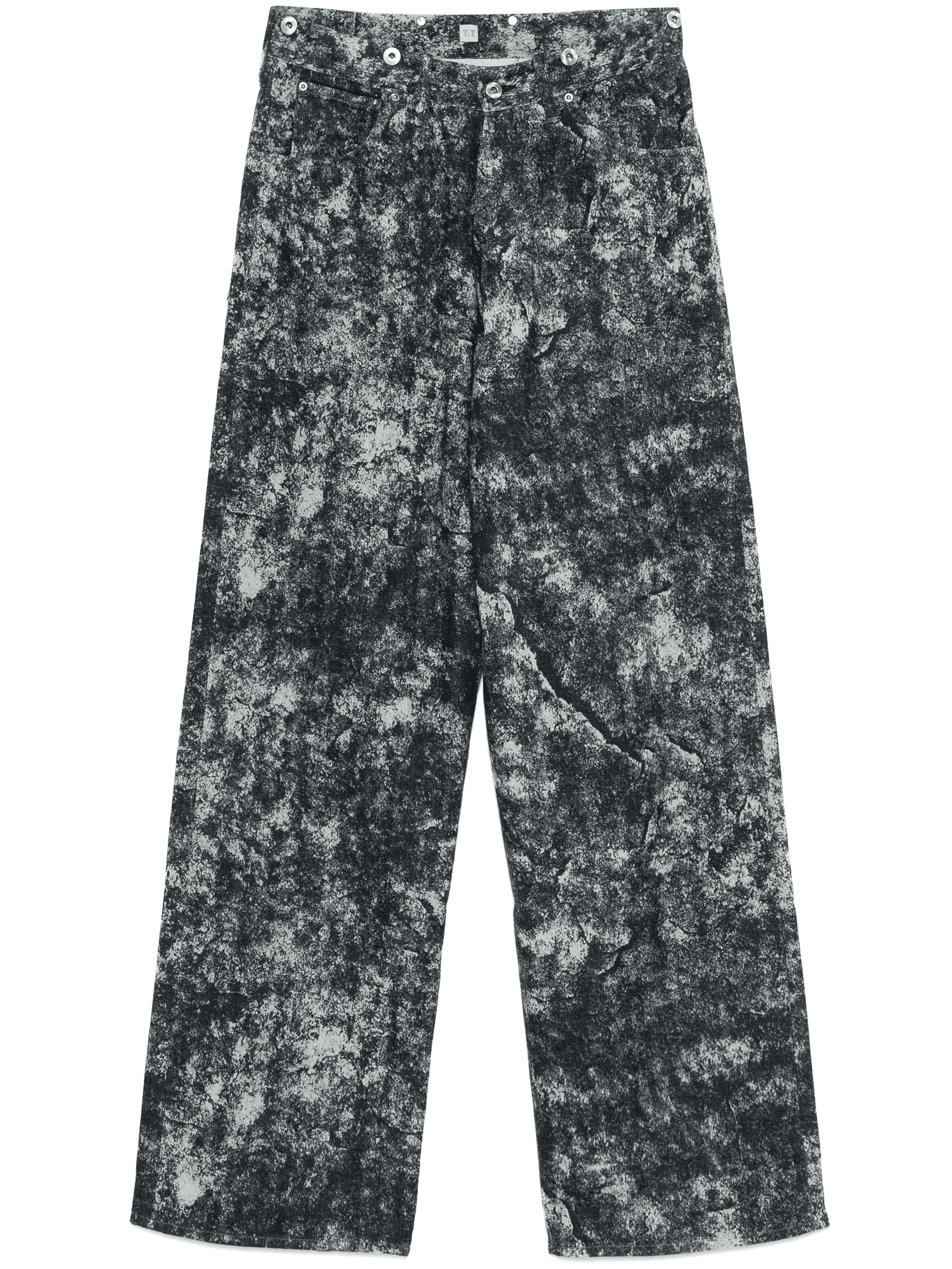 printed jeans - Image 1