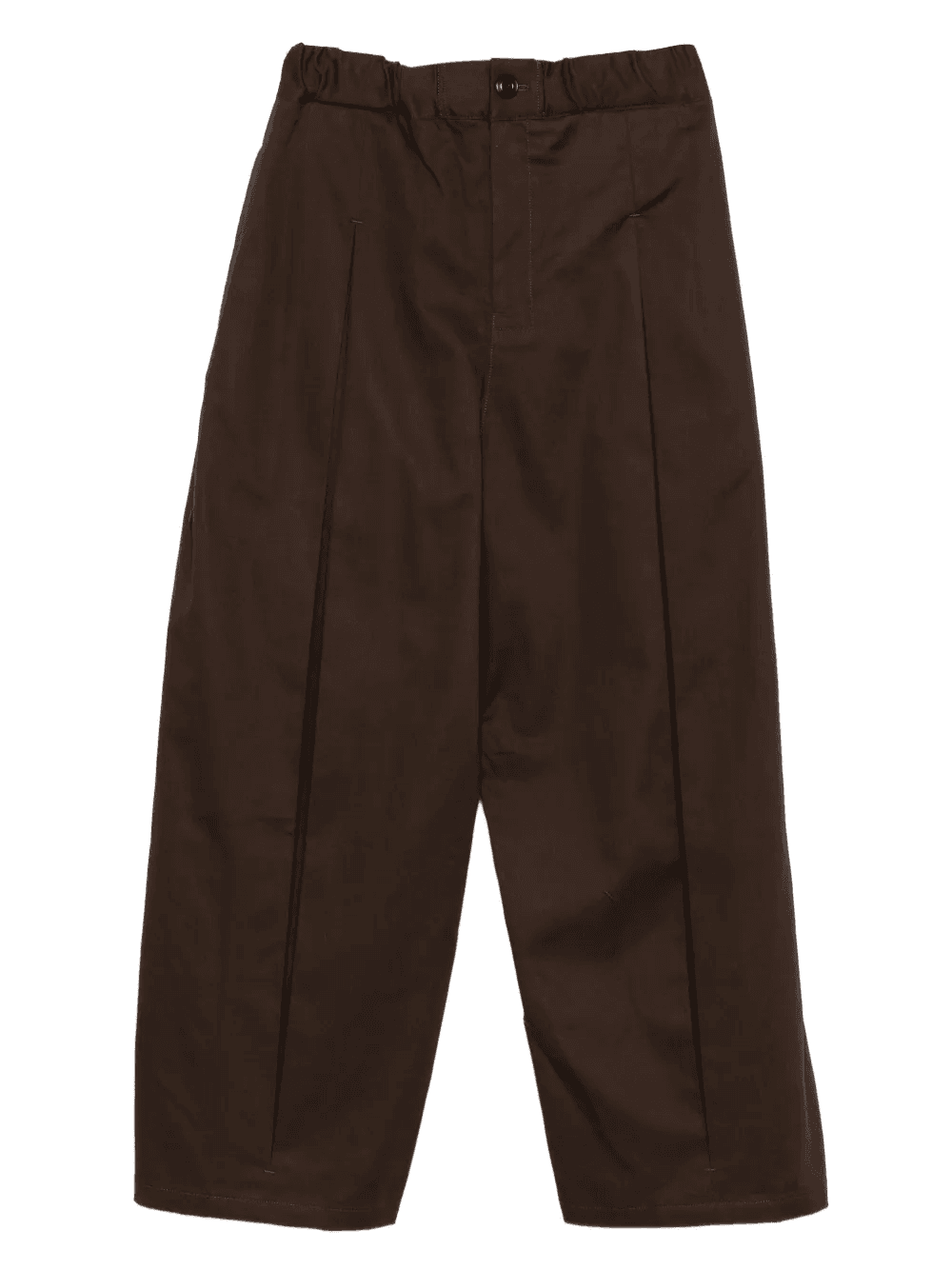 box-pleat elasticated-waist pants - Image 1