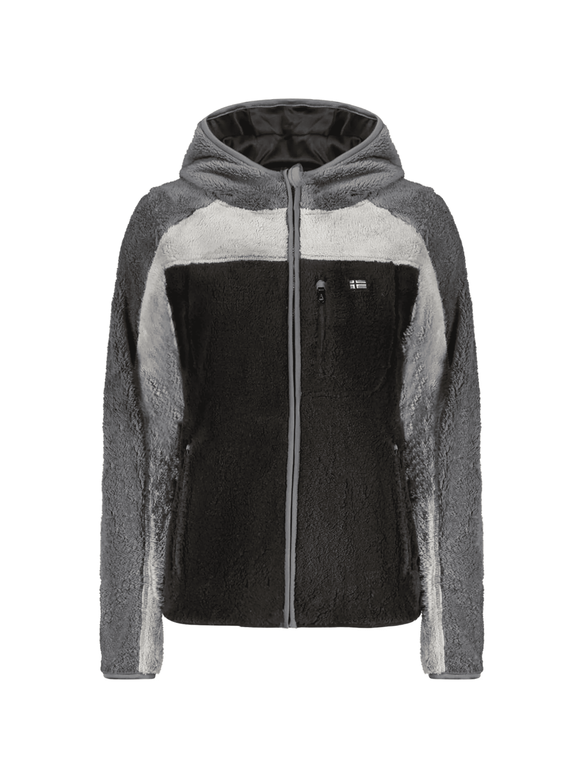 fleece zip-up hoodie - Image 1