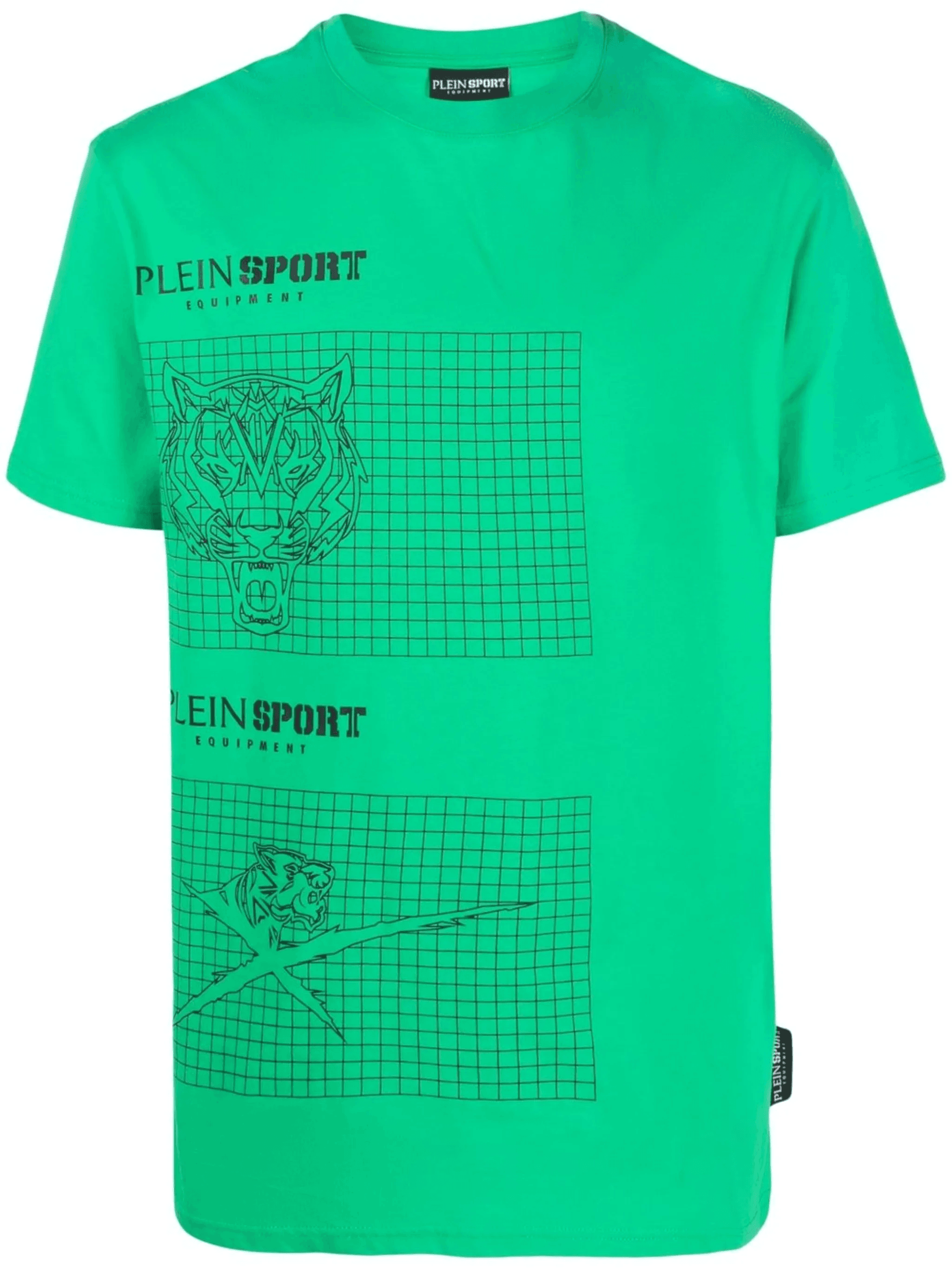 crew neck tiger-print T-shirt - Image 1