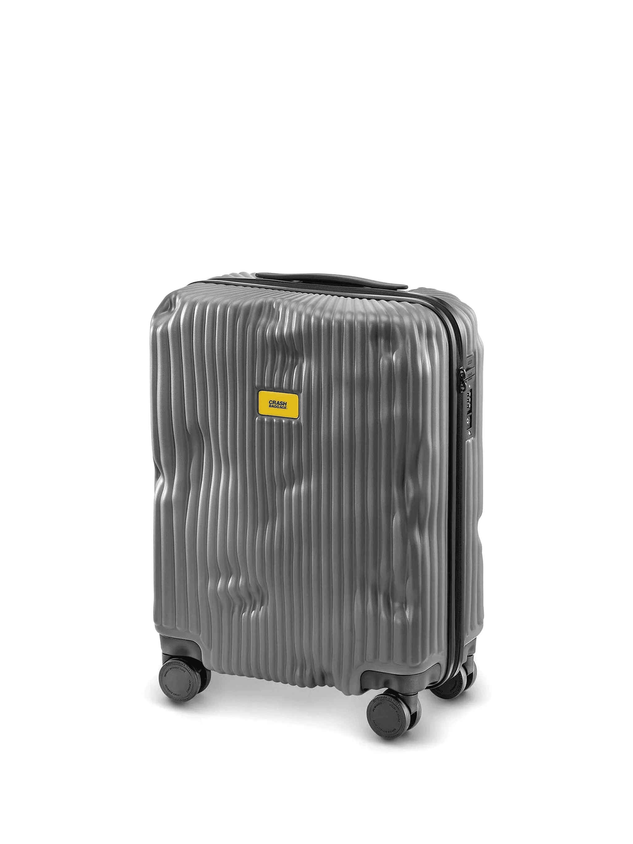 ribbed-texture cabin suitcase - Image 1