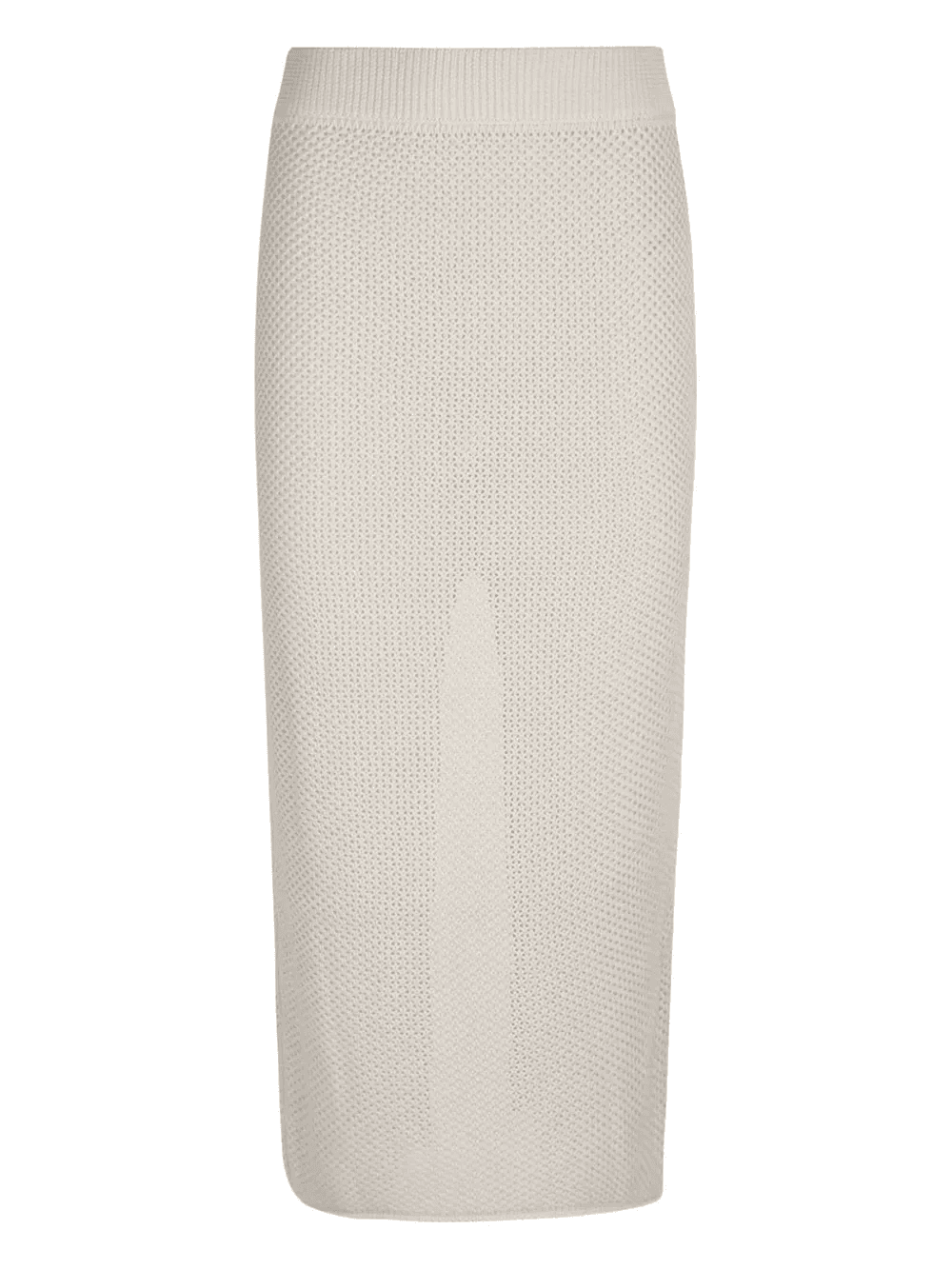 open-knit midi skirt - Image 1