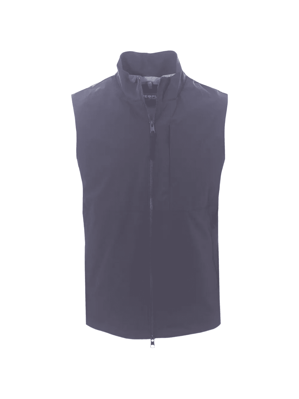 zip-fastening gilet - Image 1