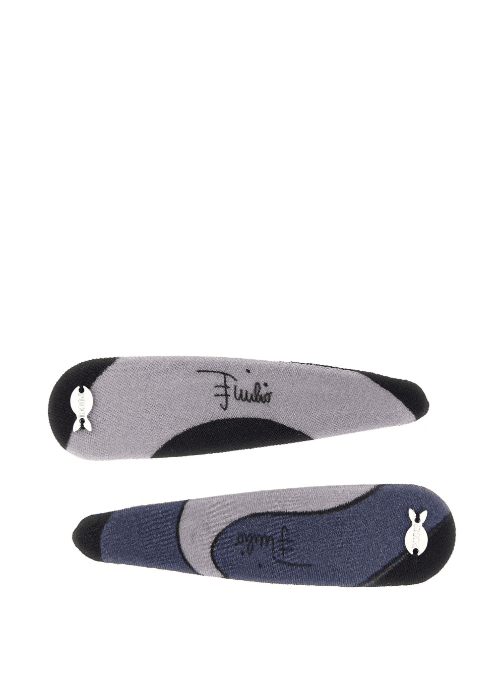 Iride-print hair clip (pack of two) - Image 1