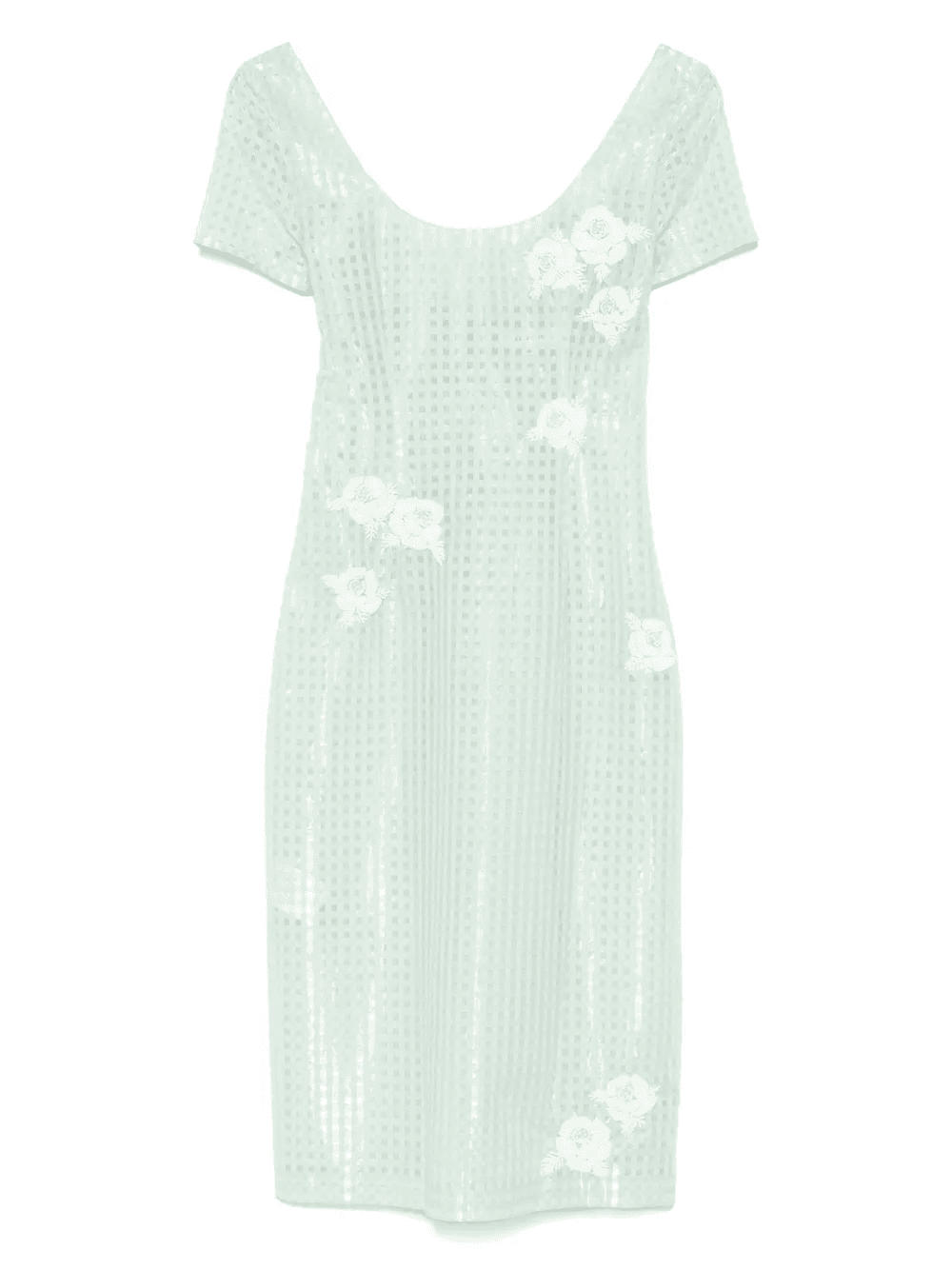 cotton-blend dress - Image 1