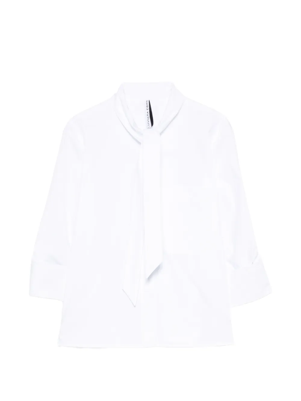 tie-neck shirt - Image 1