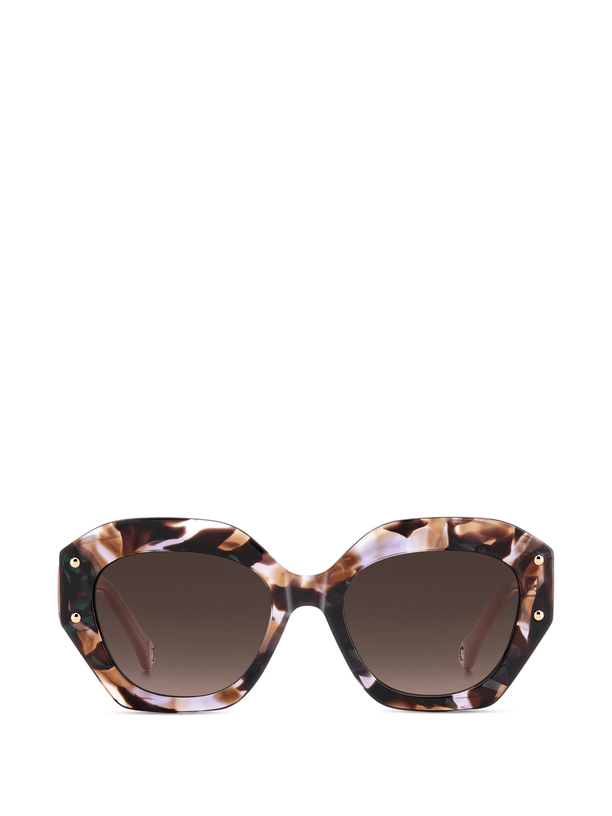 geometric-frame sunglasses - Image 1