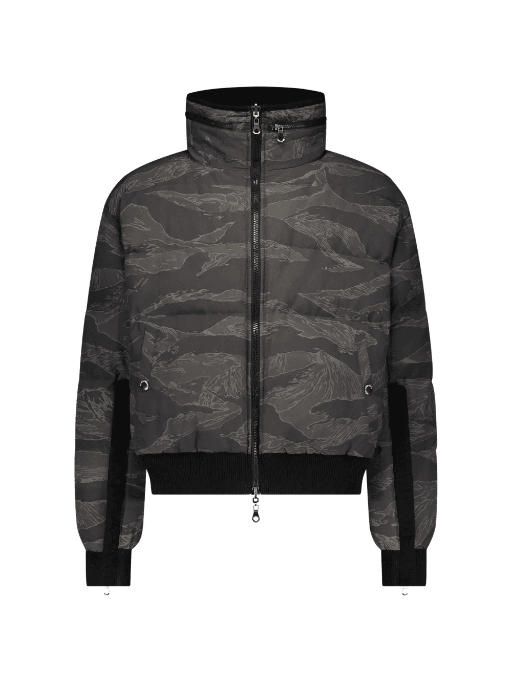 reversible camo puffer jacket - Image 1