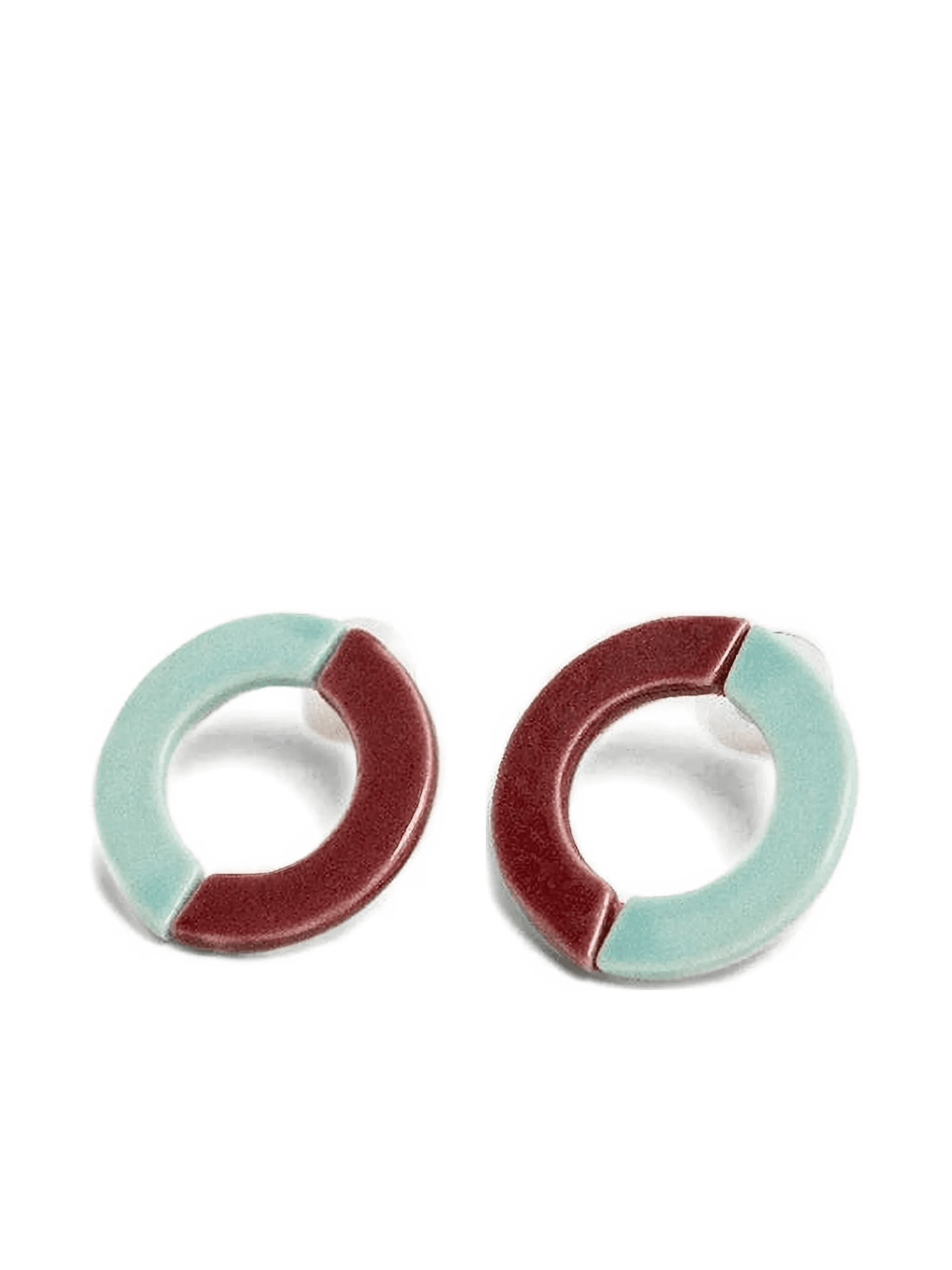 Arch two-toned earrings - Image 1