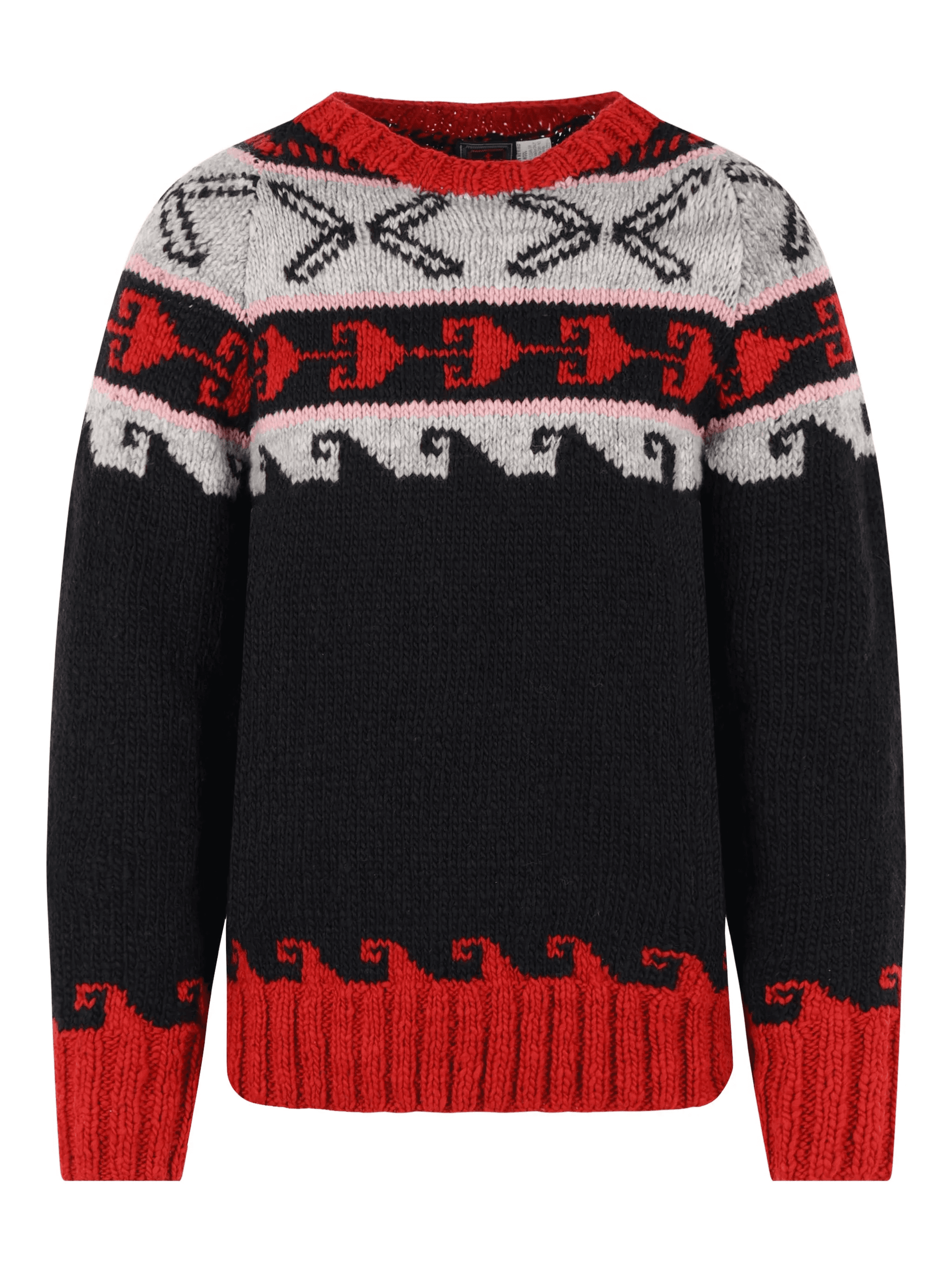 geometric-pattern sweater - Image 1