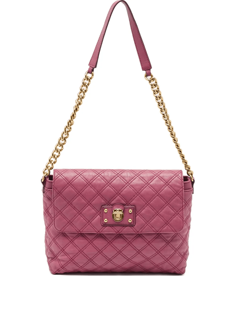 Pre-owned quilted shoulder bag - Image 1