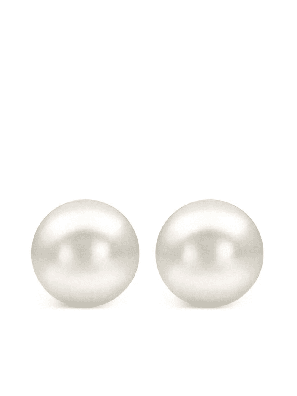 14K yellow gold Akoya Pearl stud earrings - Image 1