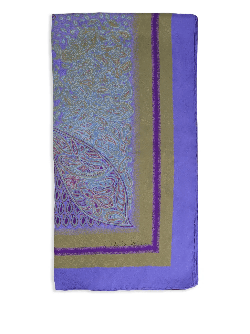 Pre-Owned silk scarf - Image 1