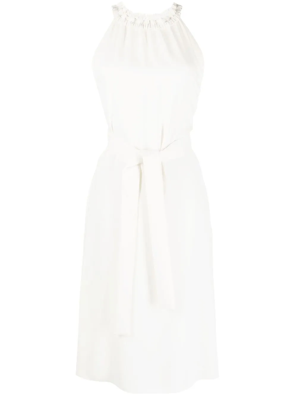 belted waist dress - Image 1