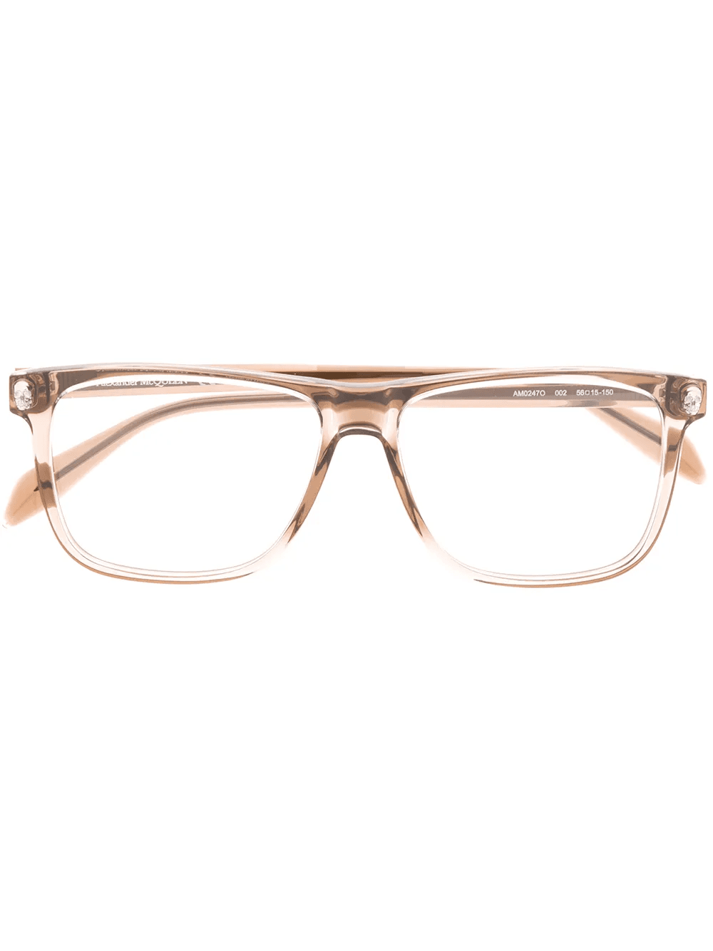 rectangular frame glasses - Image 1