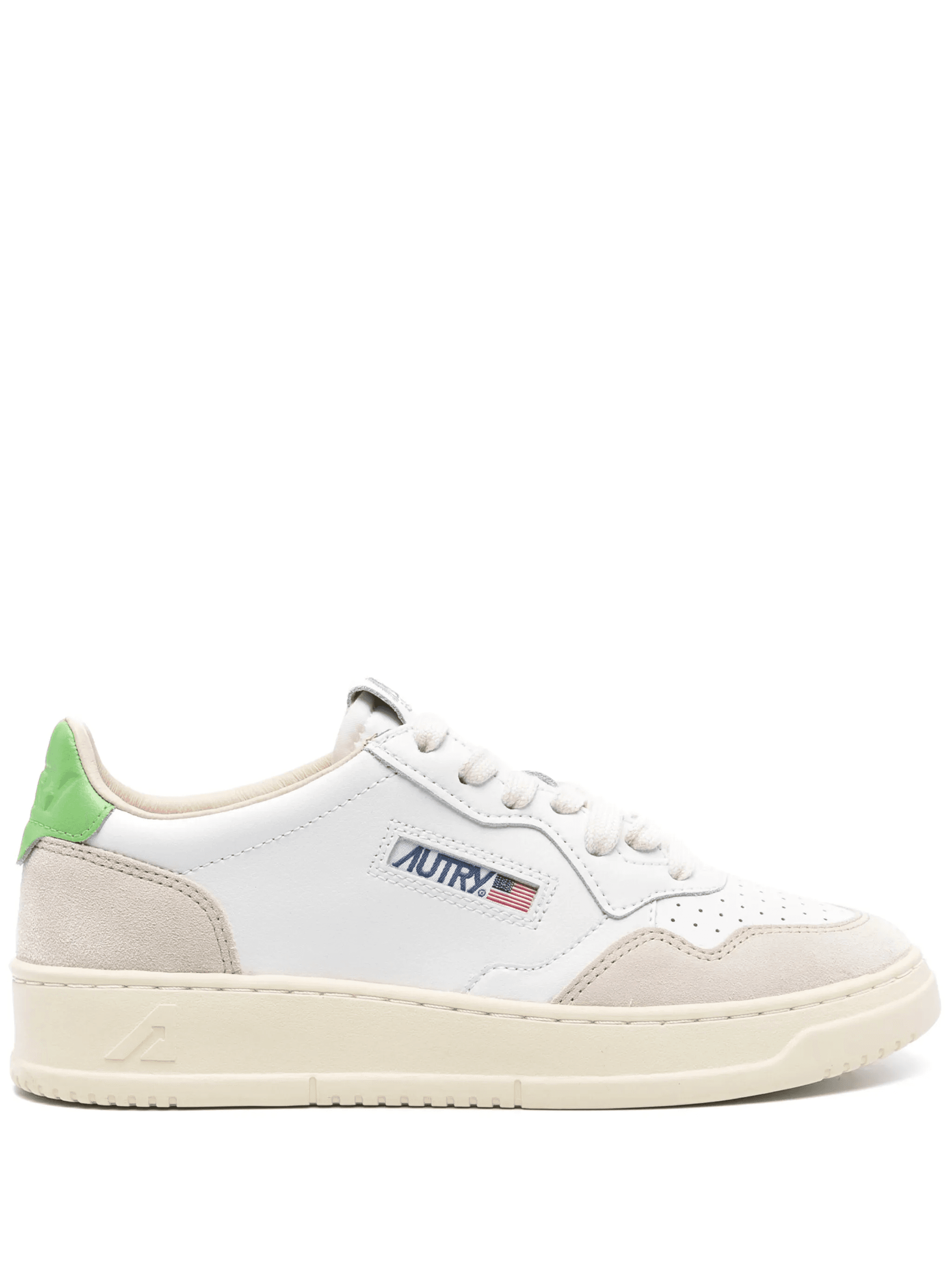 Medalist suede-panel sneakers - Image 1