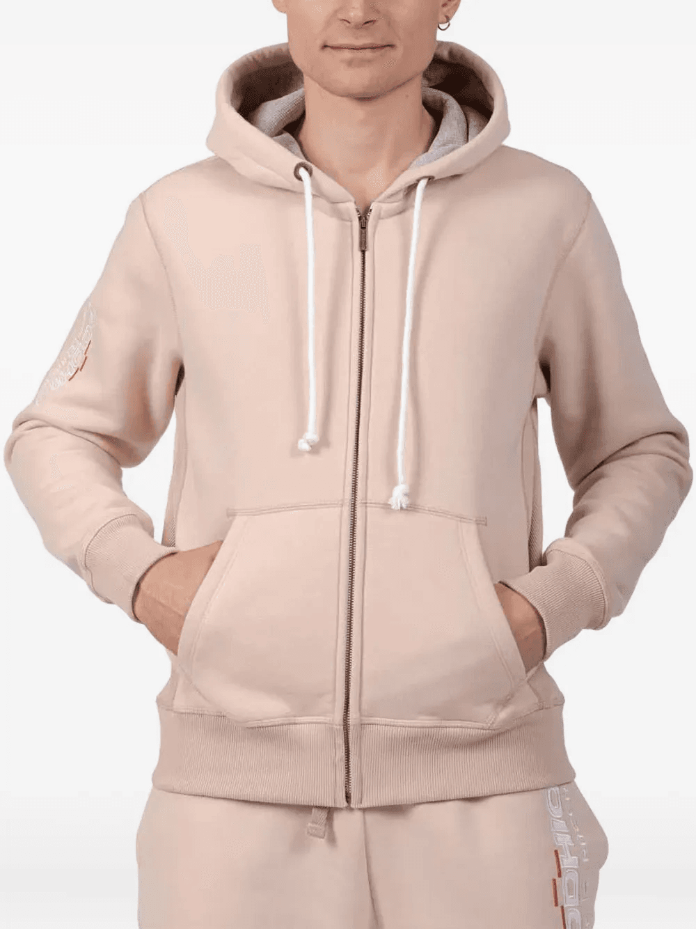 embroidered hoodie - Image 1