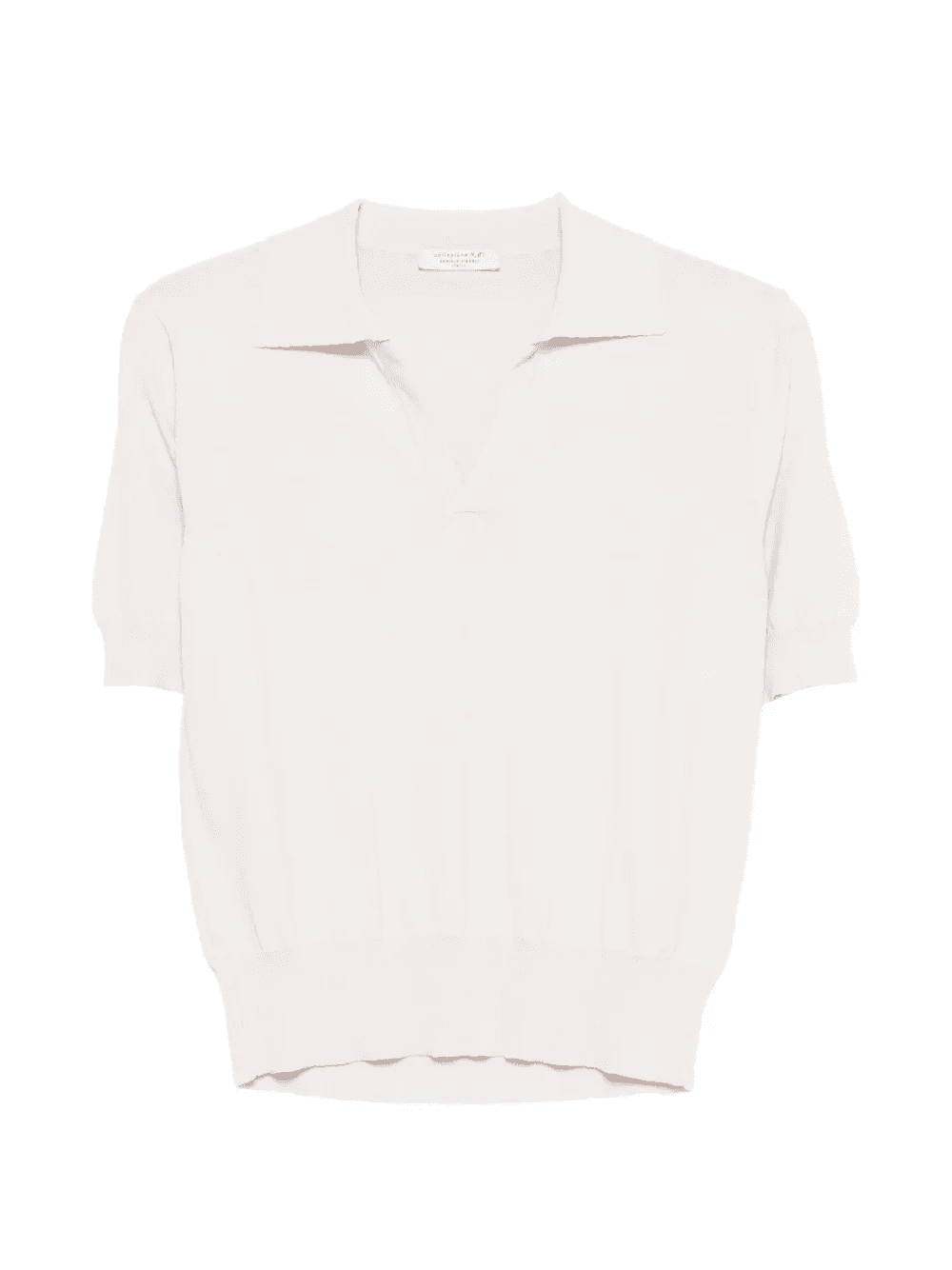 V-neck collared top - Image 1