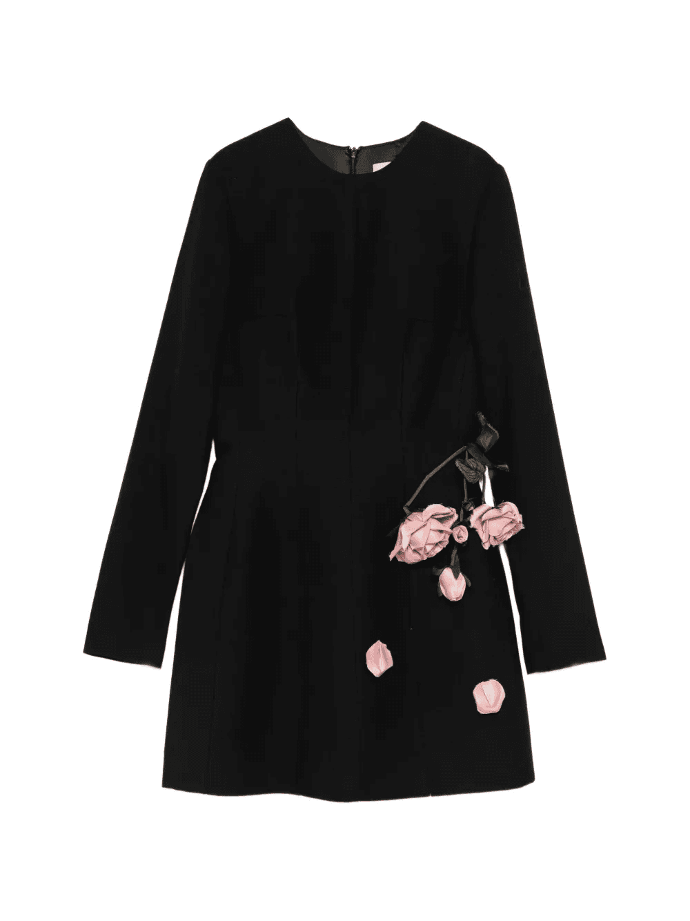 The Promised floral-appliqué mini dress - Image 1