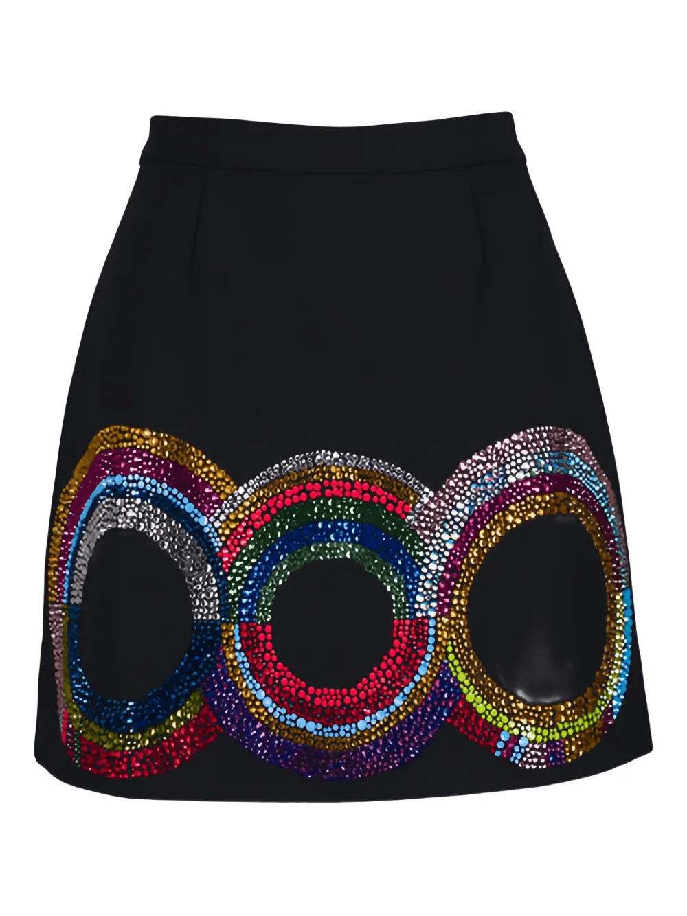 embellished mini skirt - Image 1