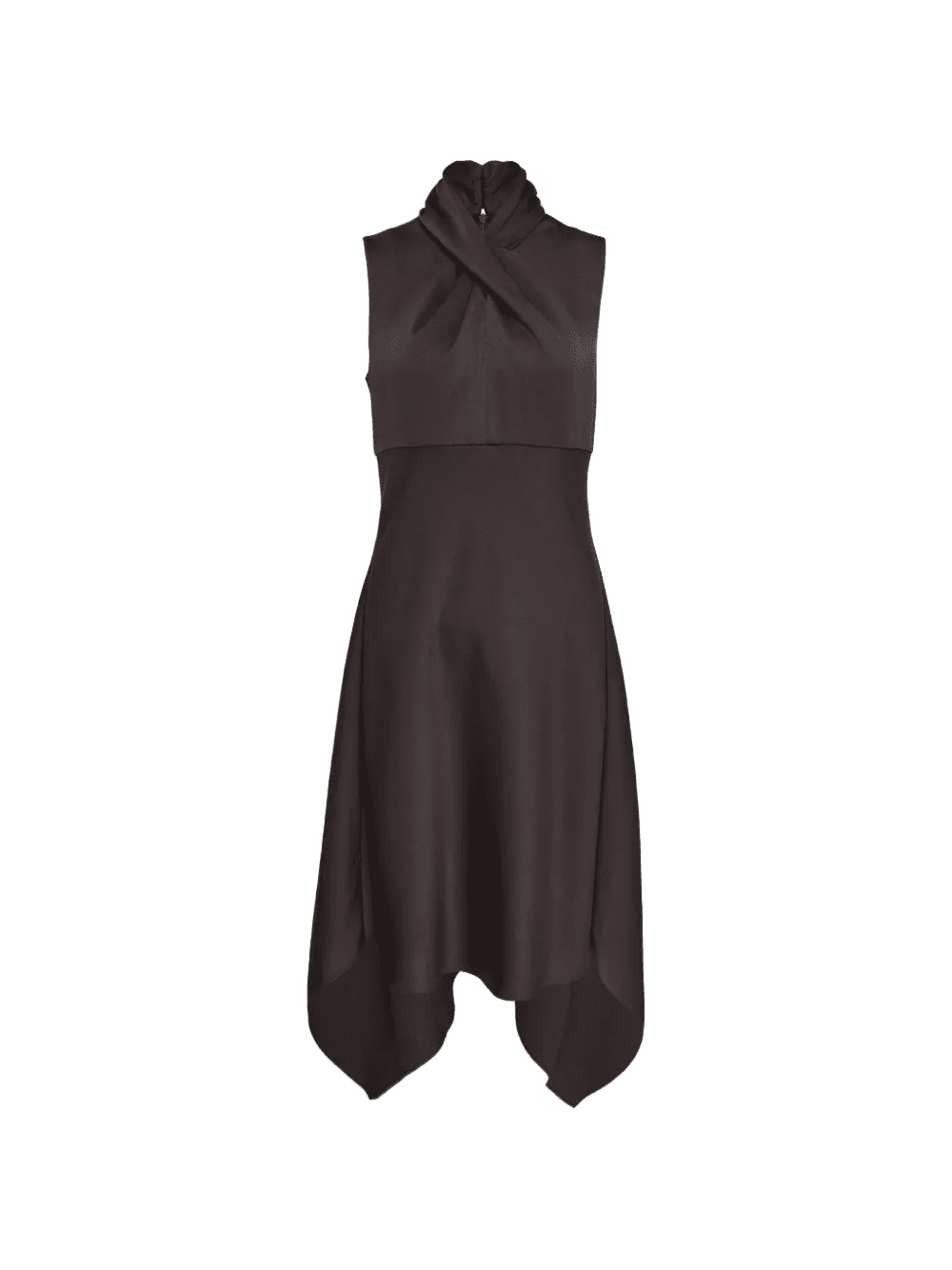 Laila handkerchief-hem dress - Image 1