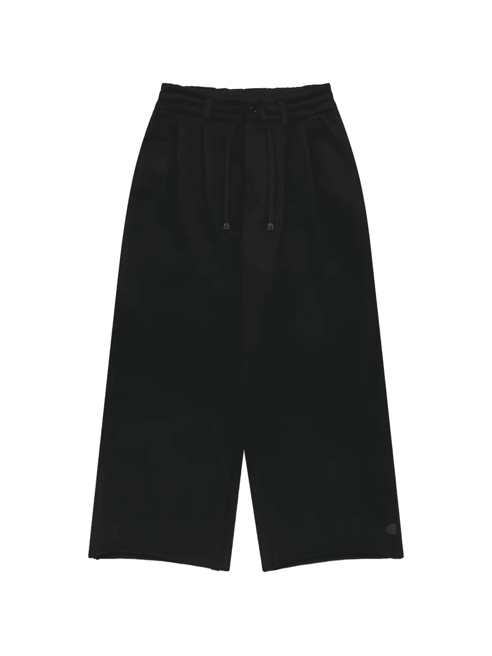 drawstring-detail pleated track pants - Image 1