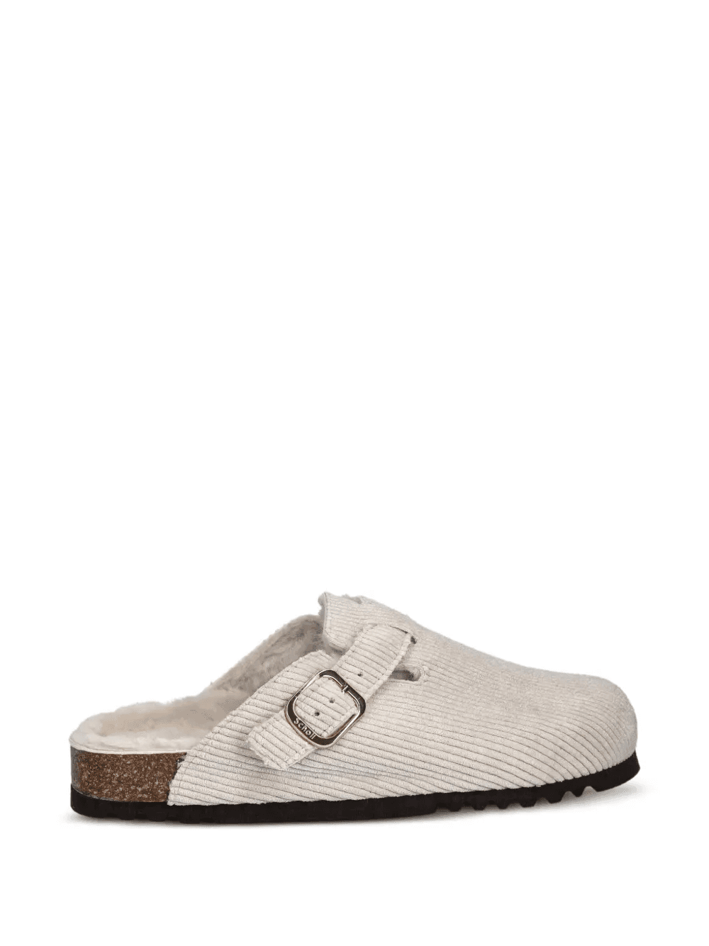 buckle corduroy mules - Image 1