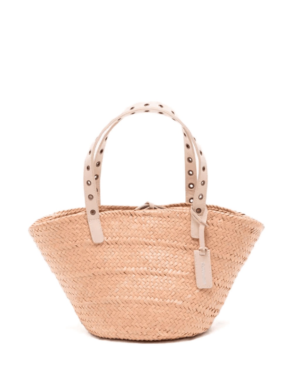 straw tote bag - Image 1