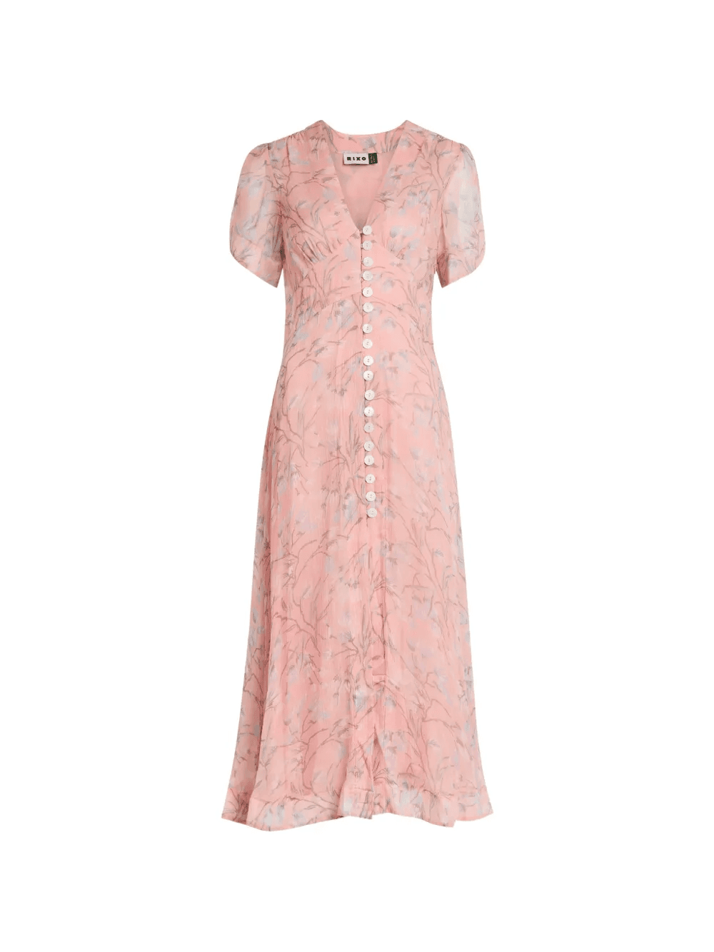 floral buttoned dress - Image 1