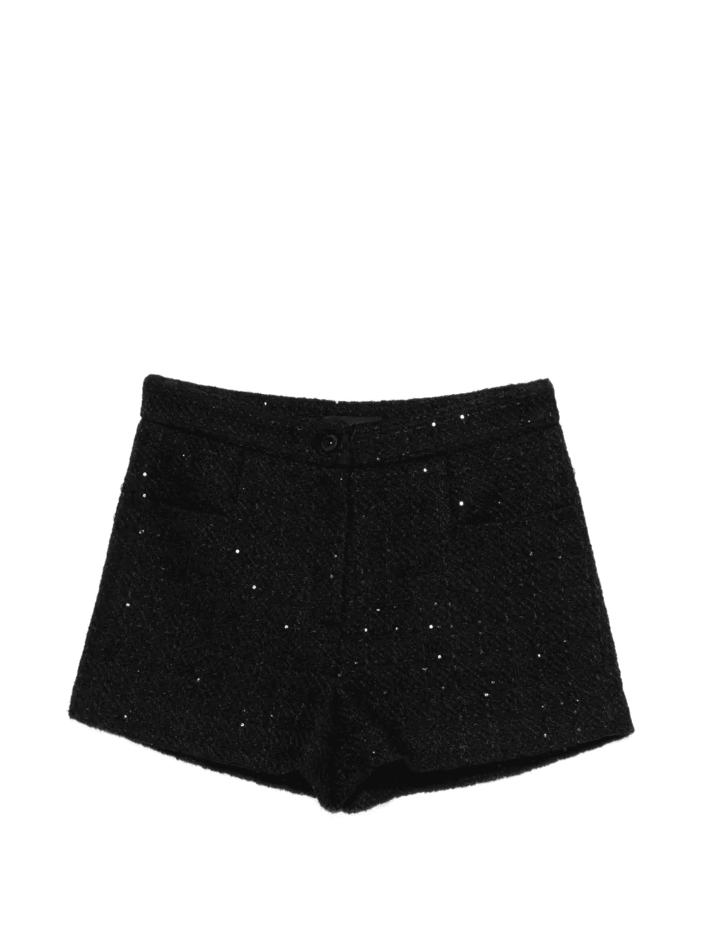sequin-embellishment shorts - Image 1