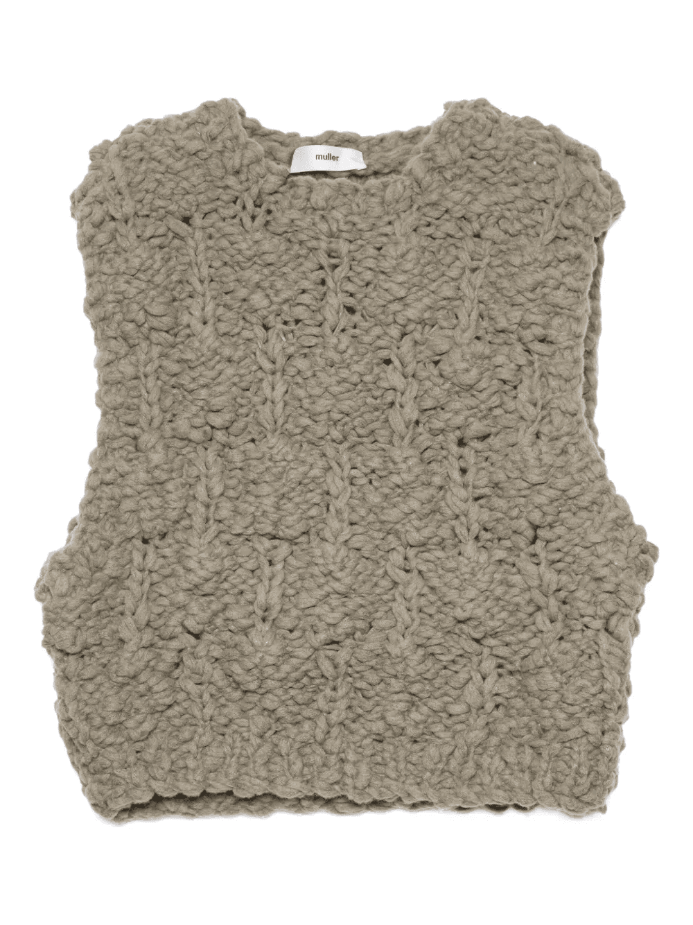 Bumpy knit vest - Image 1