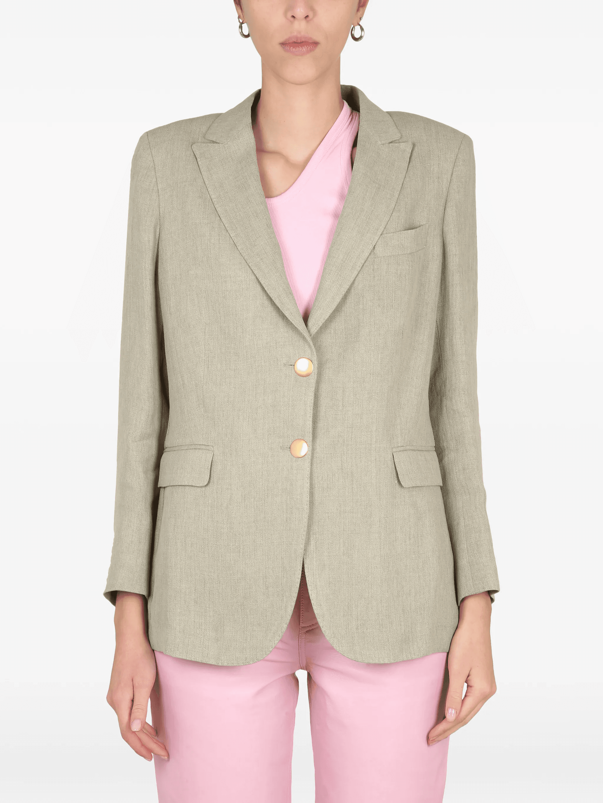 Angelica button-fastening blazer - Image 1