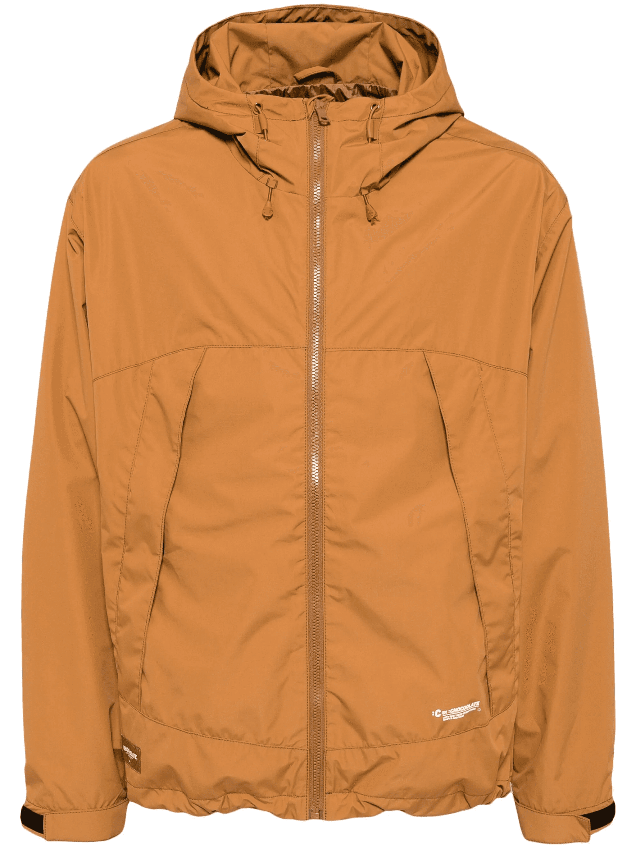 hooded zip-up windbreaker - Image 1