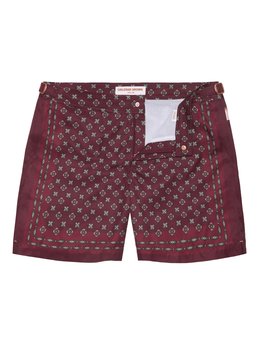 Bulldog printed swim shorts - Image 1