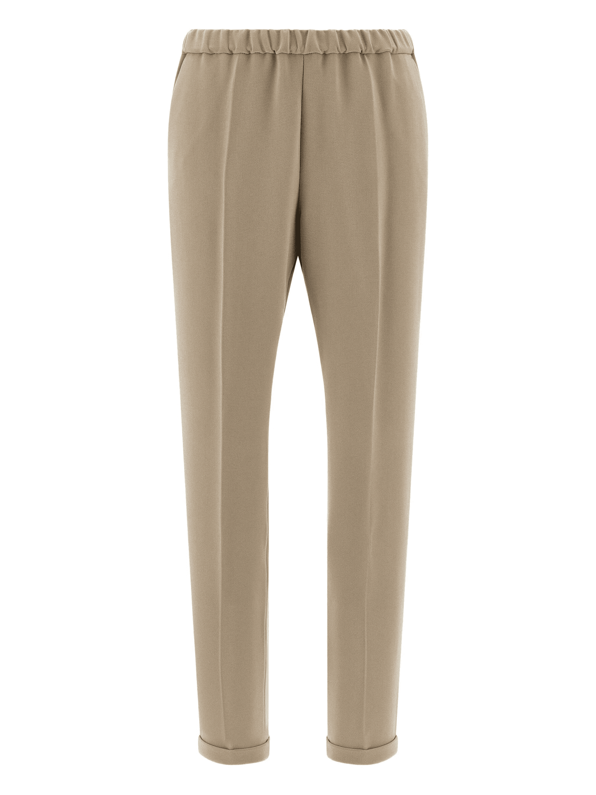 elasticated pleat trousers - Image 1