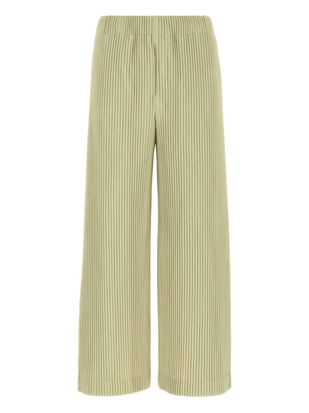 plissé-effect wide-leg trousers - Image 1