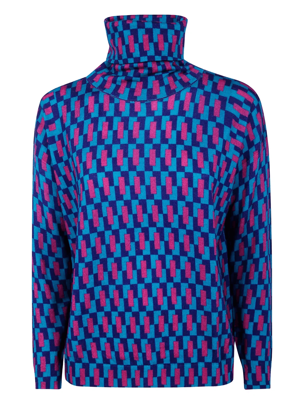 geometric-pattern jumper - Image 1