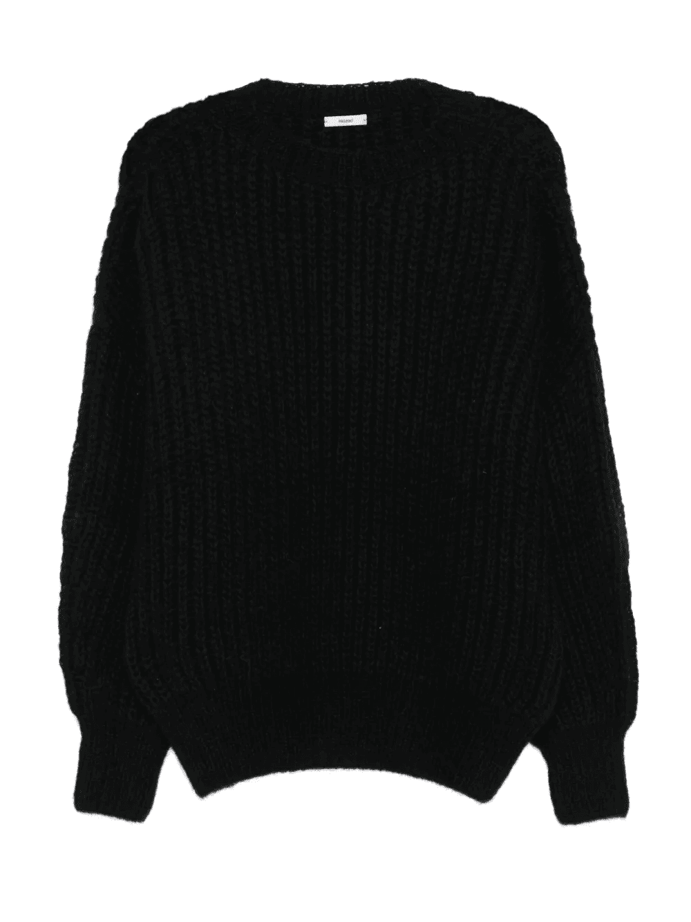 ribbed balloon-sleeve sweater - Image 1