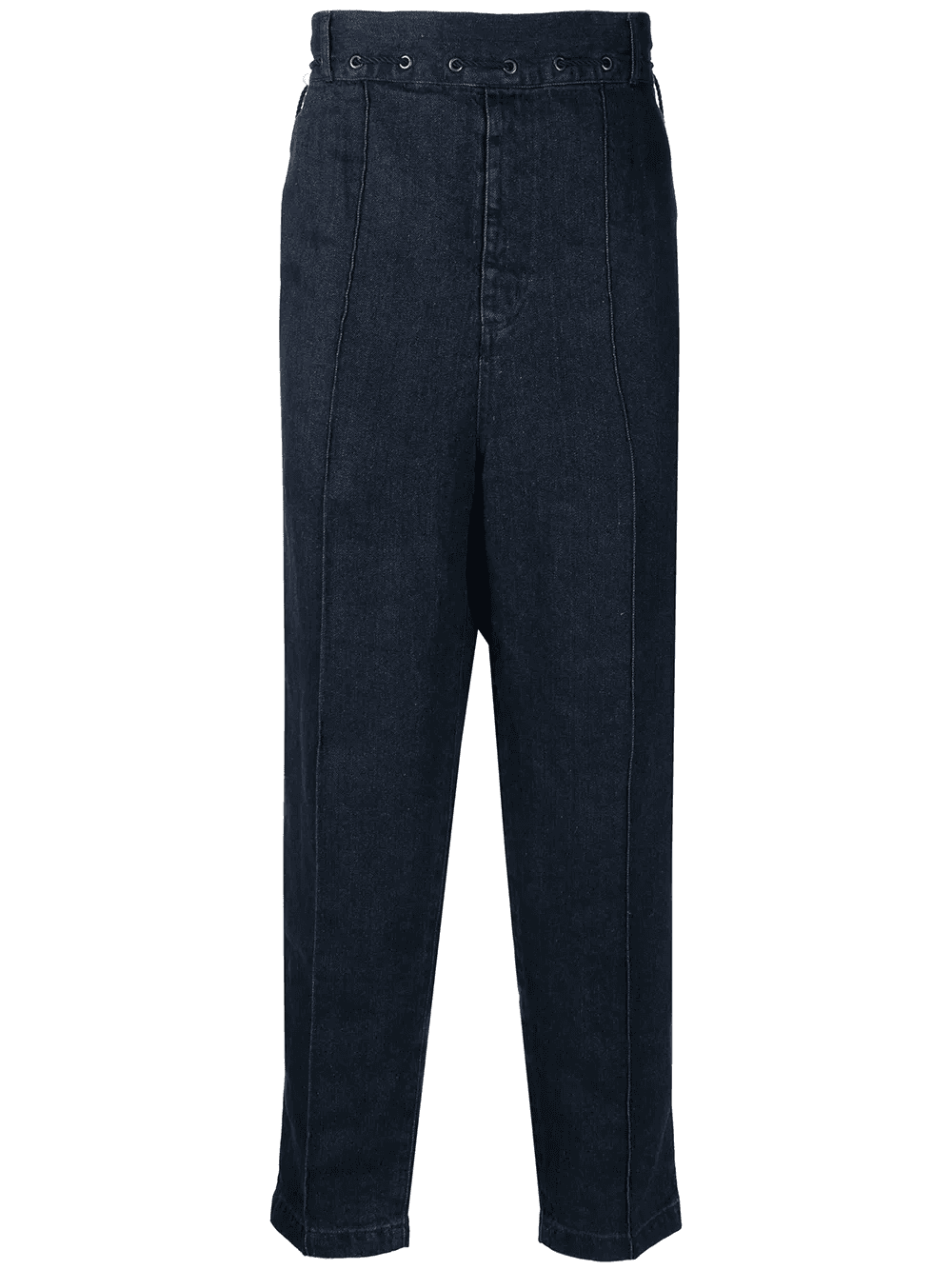 cropped linen jeans - Image 1