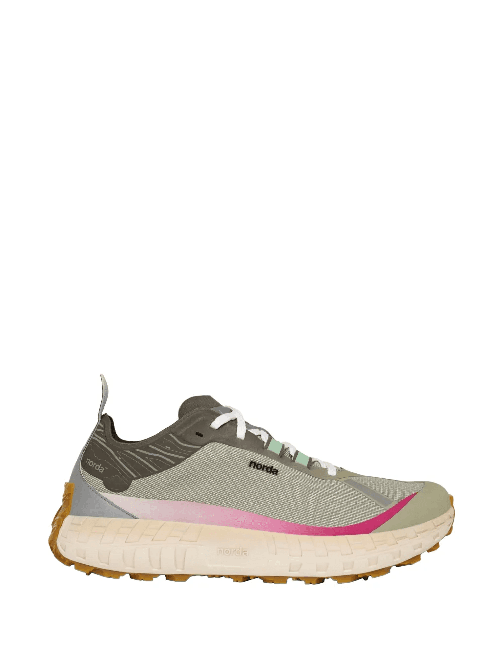 001A mesh-panel sneakers - Image 1