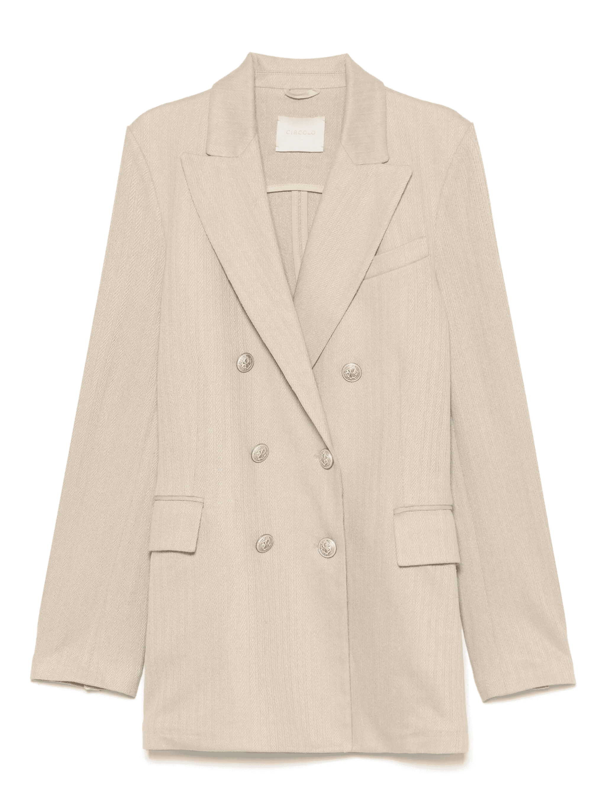 double-breasted blazer - Image 1