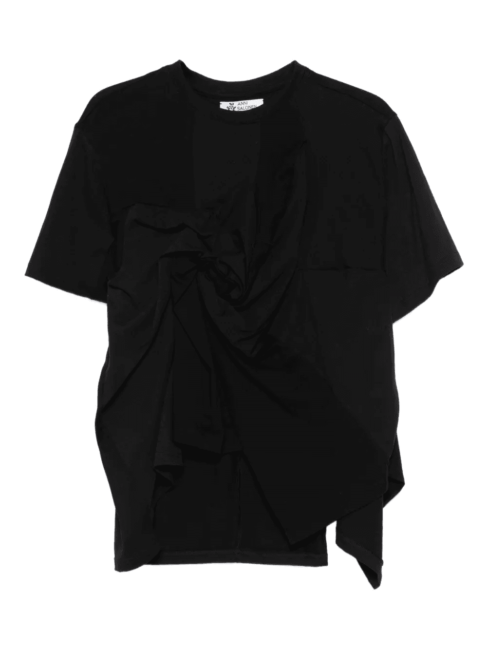 knot-detail crew-neck T-shirt - Image 1