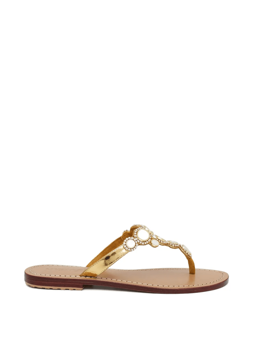 embellished flat sandals - Image 1