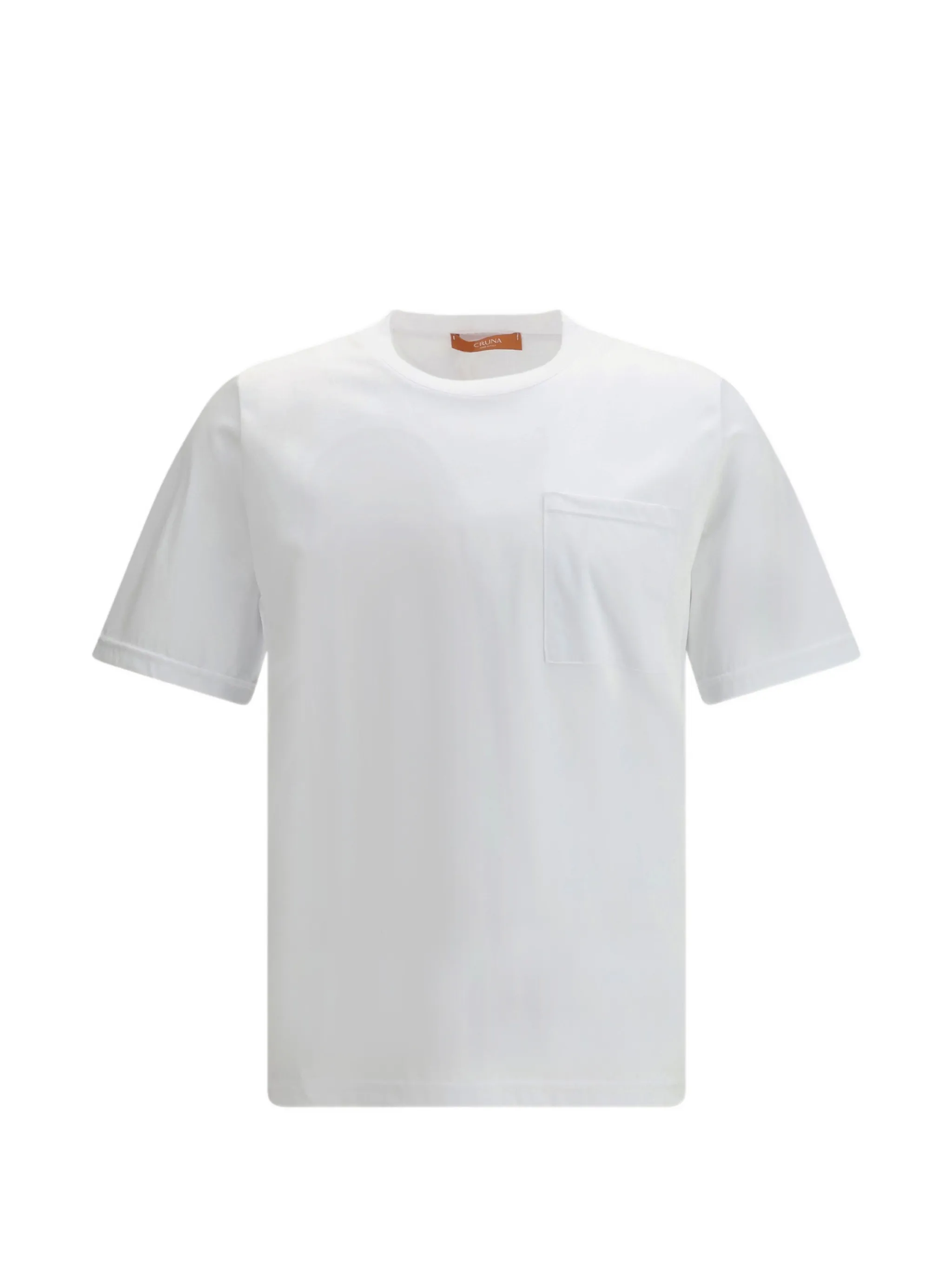 crew-neck patch pocket T-shirt - Image 1