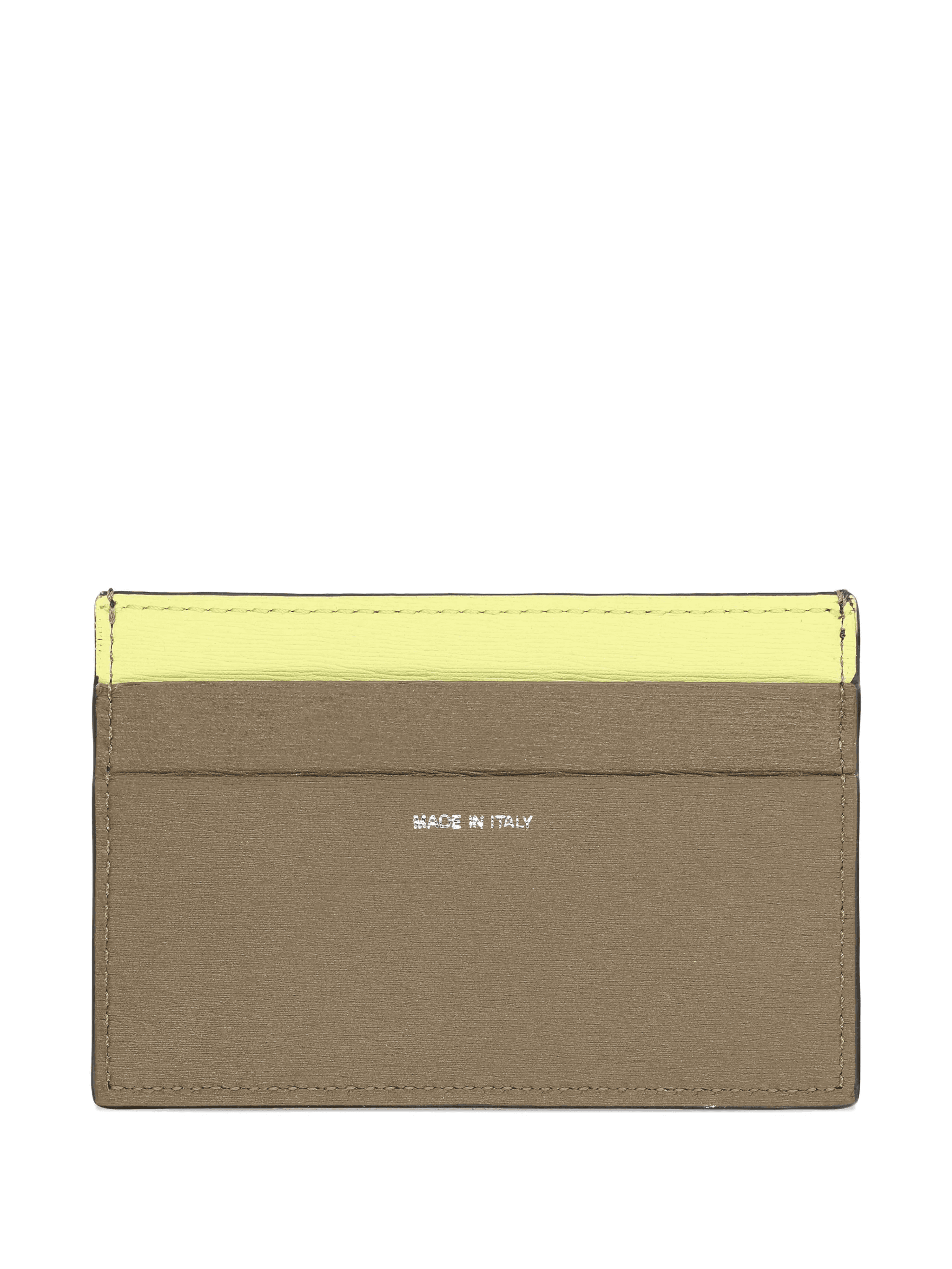 colourblock leather card holder - Image 1